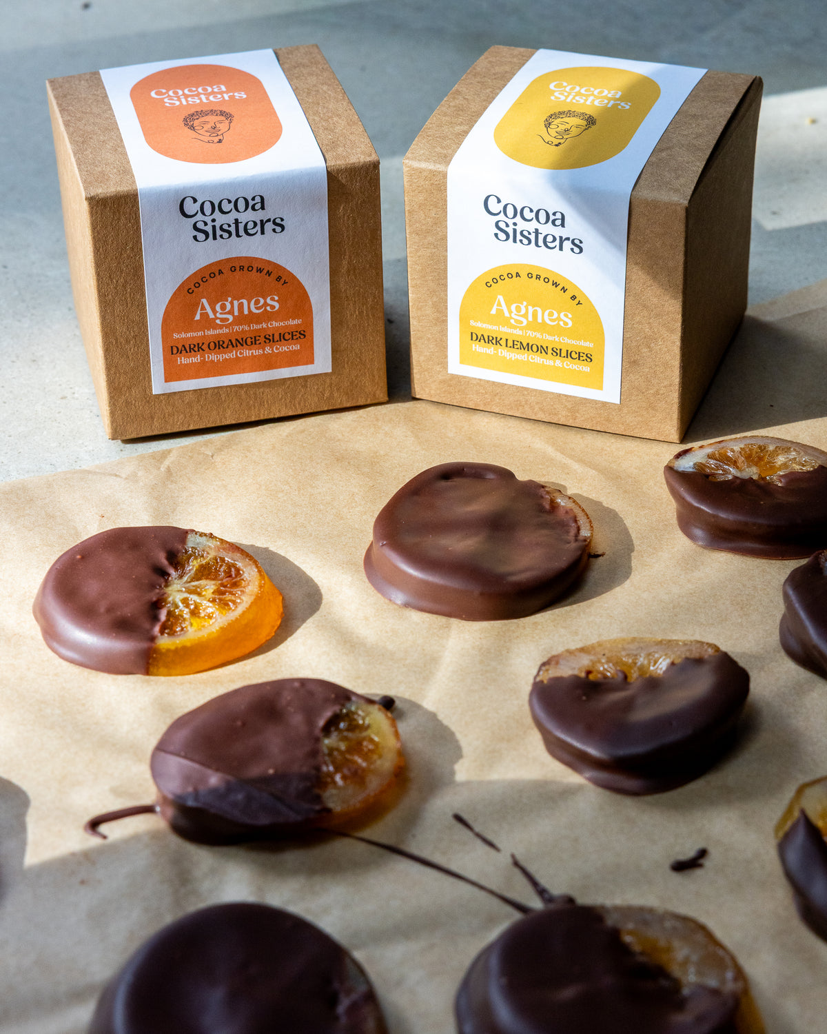70% Dark Chocolate Orange Slices